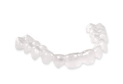 マウスピース矯正で使用する透明なマウスピース