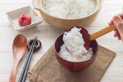 マウスピース矯正治療中の適した食事のおかゆの写真